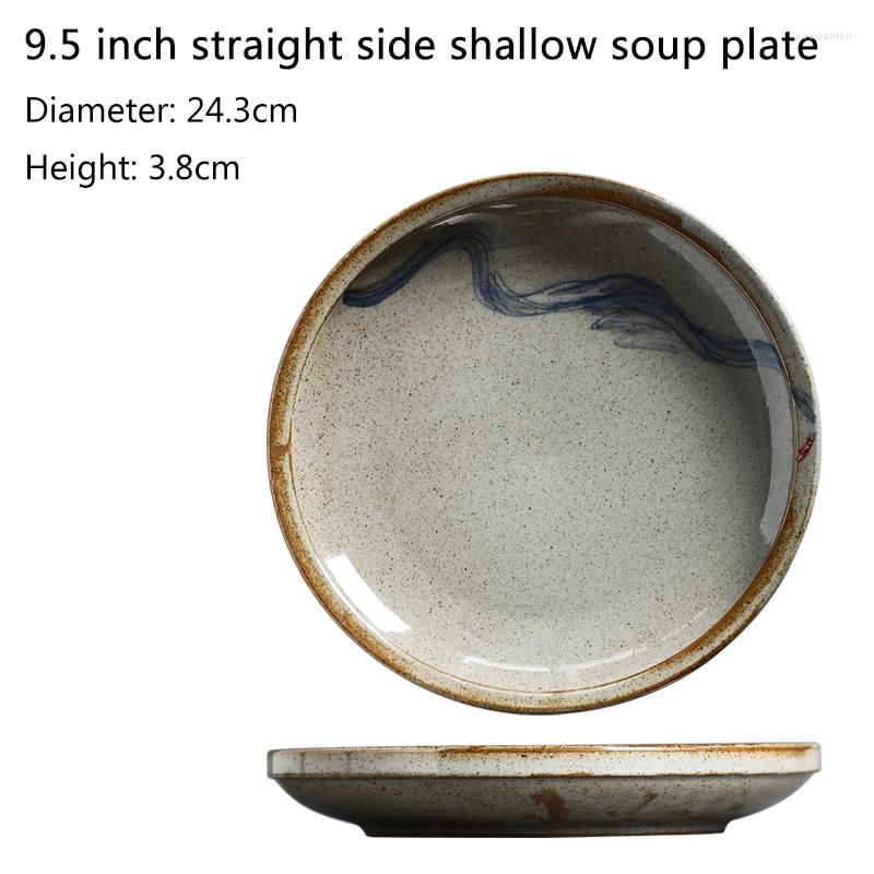 Shallow soup plate