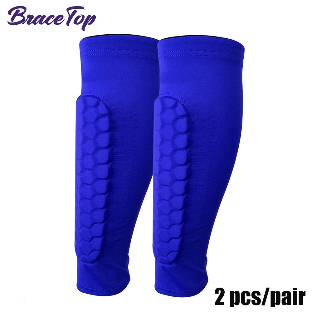 2pcs Blue Shin Guard-L