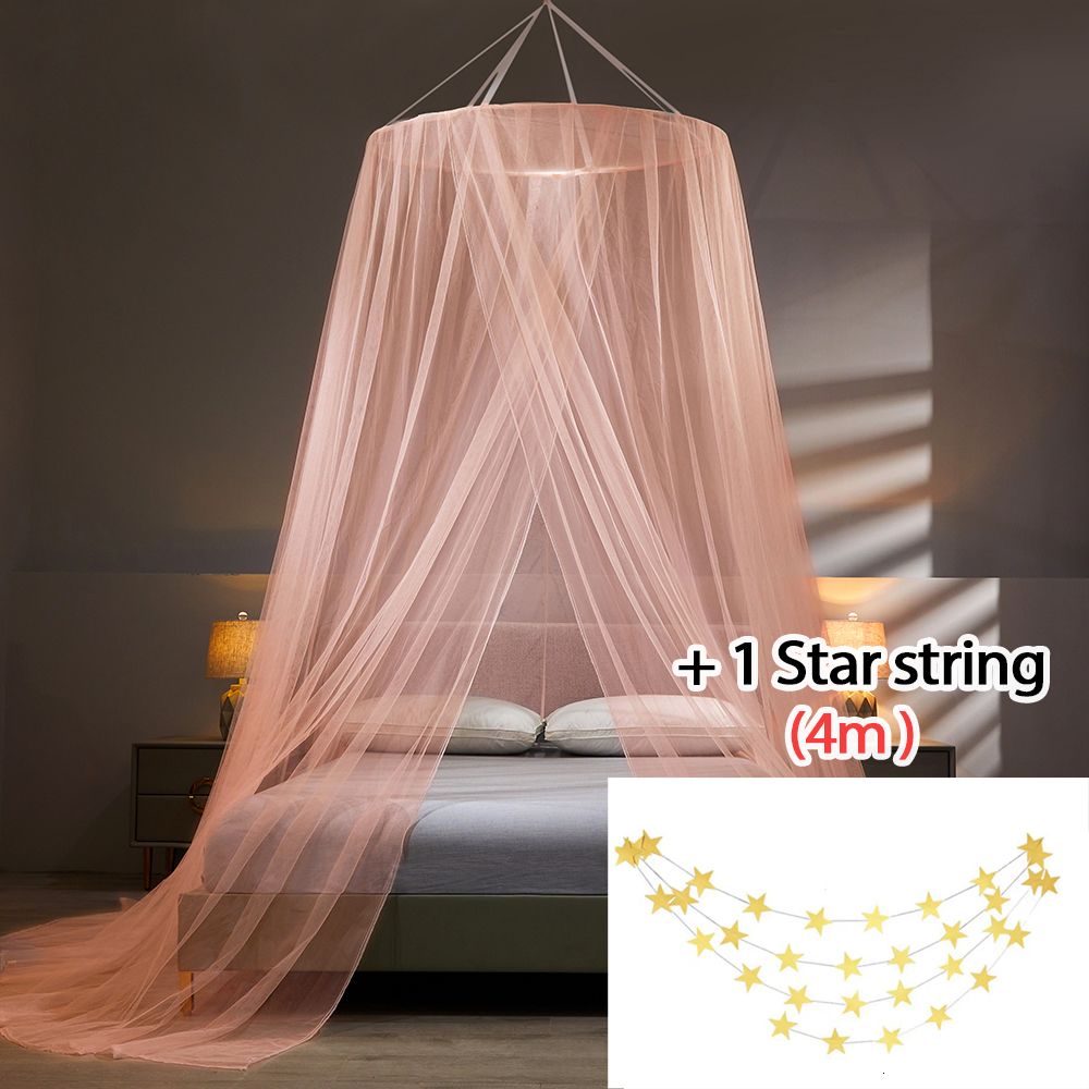 Pink (1 stella String) -2.0m (6,6 piedi) letto