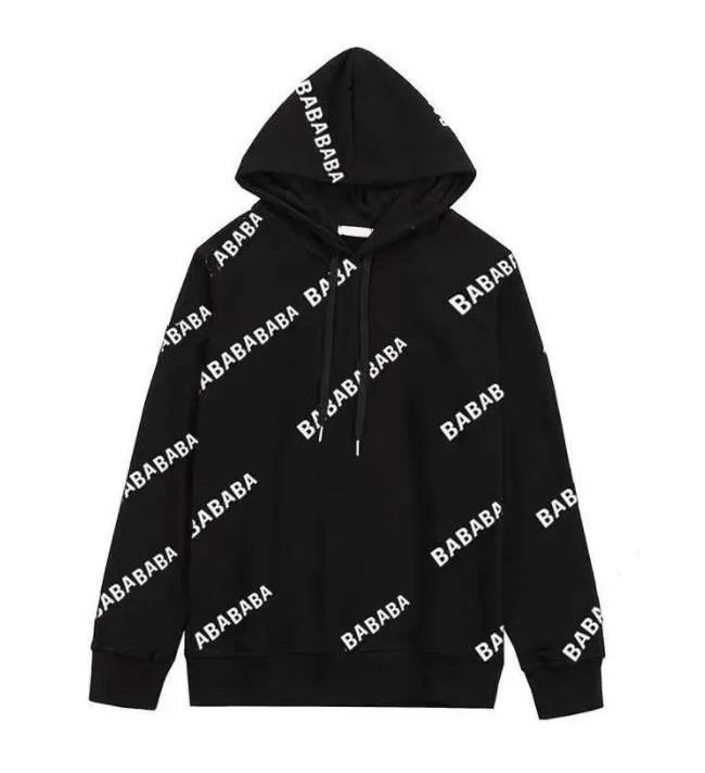 svart hoodie