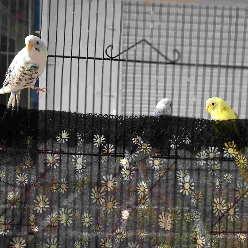 Envoltura de regalo pájaro cubierta de malla loro guardia de budgie birdcage neto