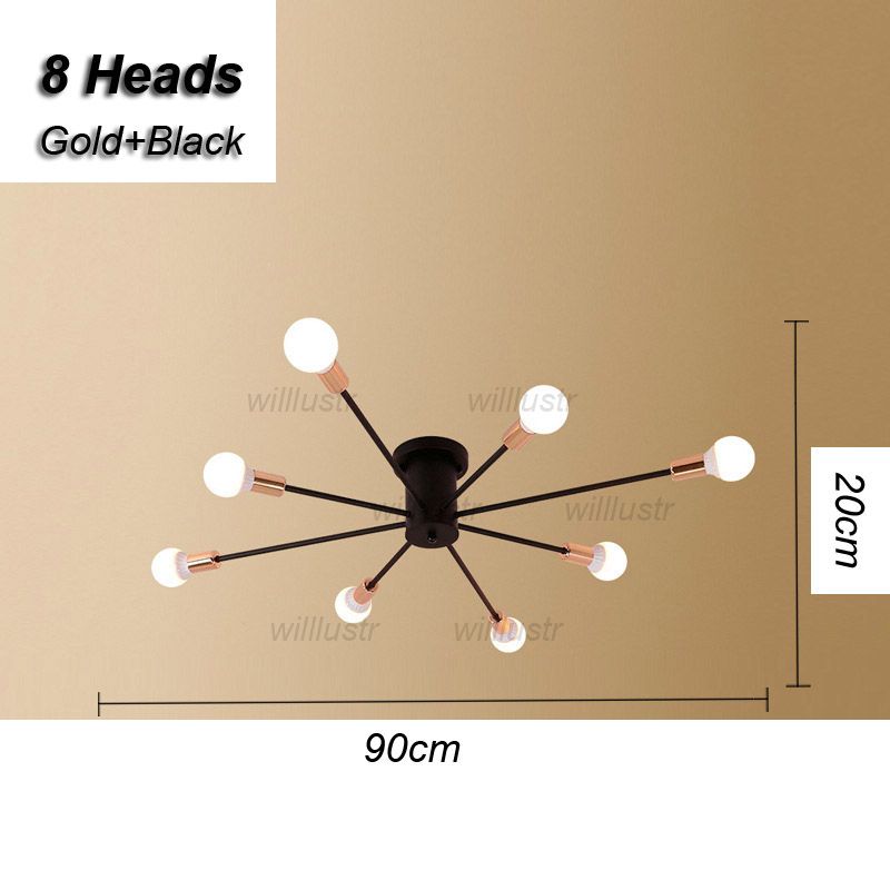 8 teste oro e nero