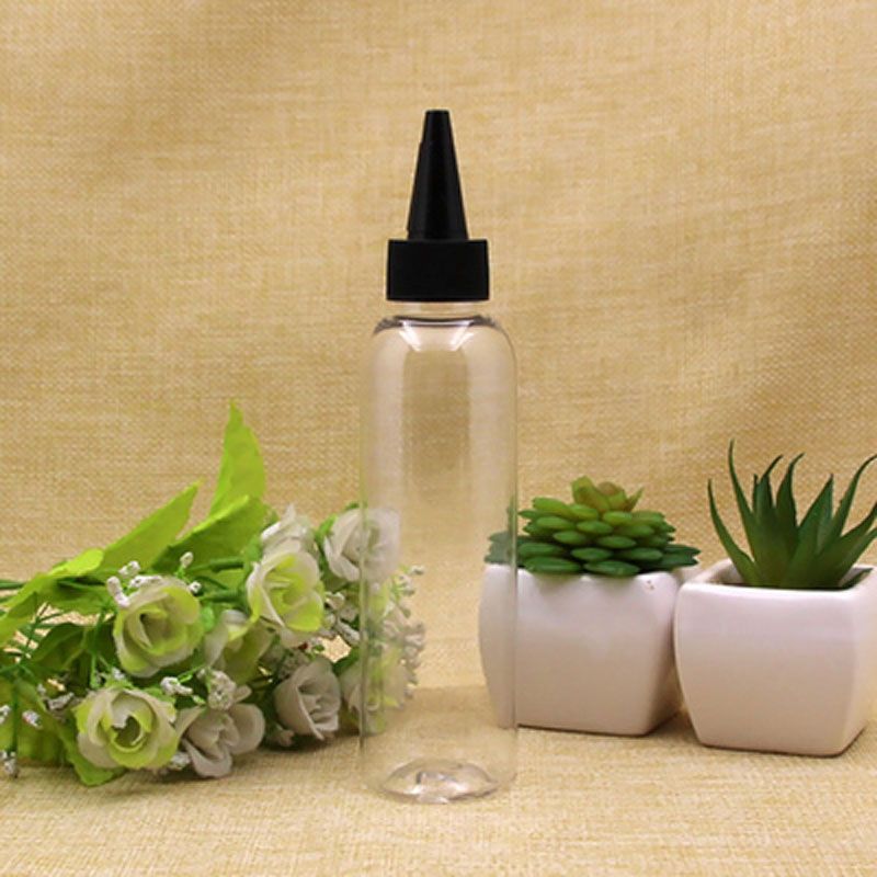 150ml Clear And Black Plastic