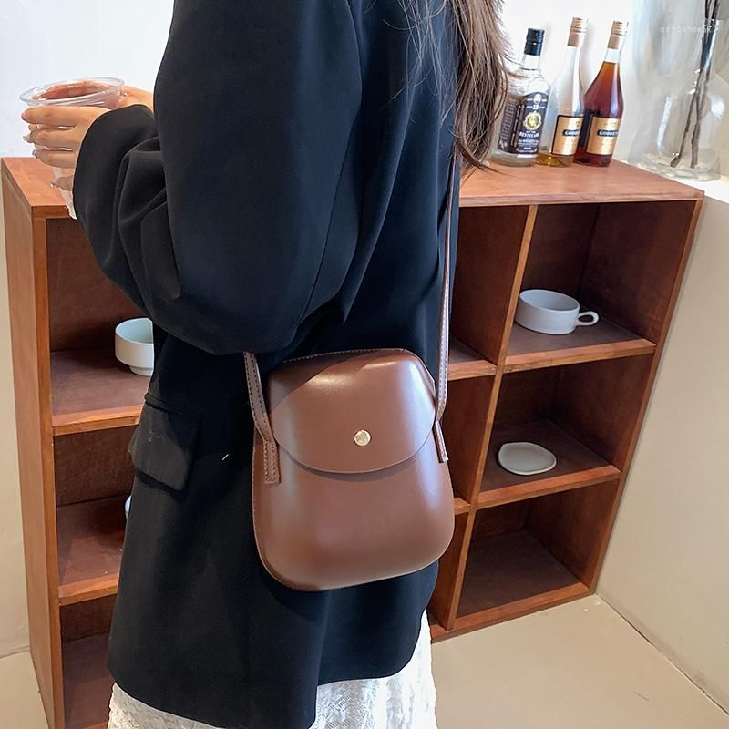 New Shoulder Crossbody Bag for Women Pure PU Leather Fashion
