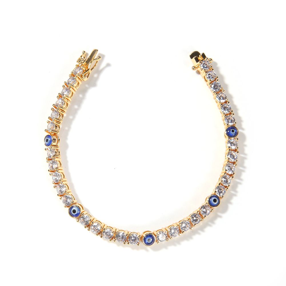 Bule goud-16 inch choker