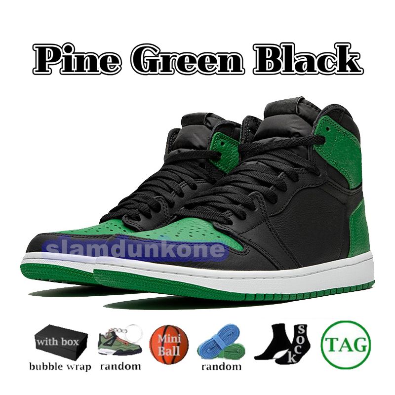 #32-High Pine Green Black