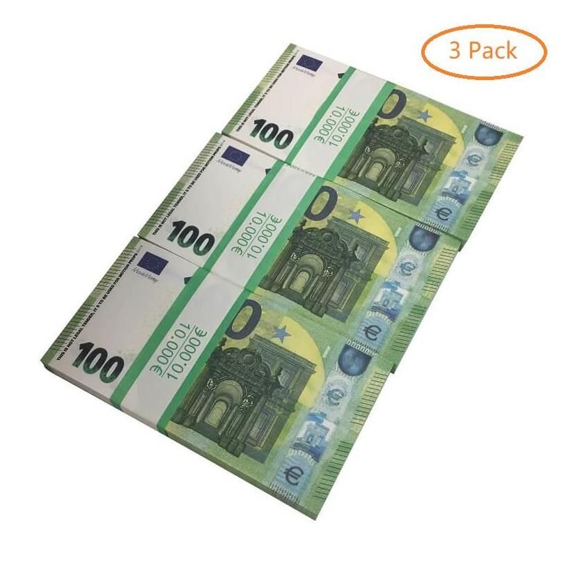 100 евро 3 упаковки (300pcs)