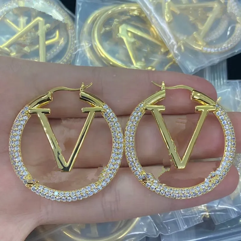 Luxury Designer Mix Earrings Fashion Gold Hoop Earrings Lady Women Party  Earring Wedding Lovers Gift Engagement Jewelry For Bride257S From Psyyy,  $17.69