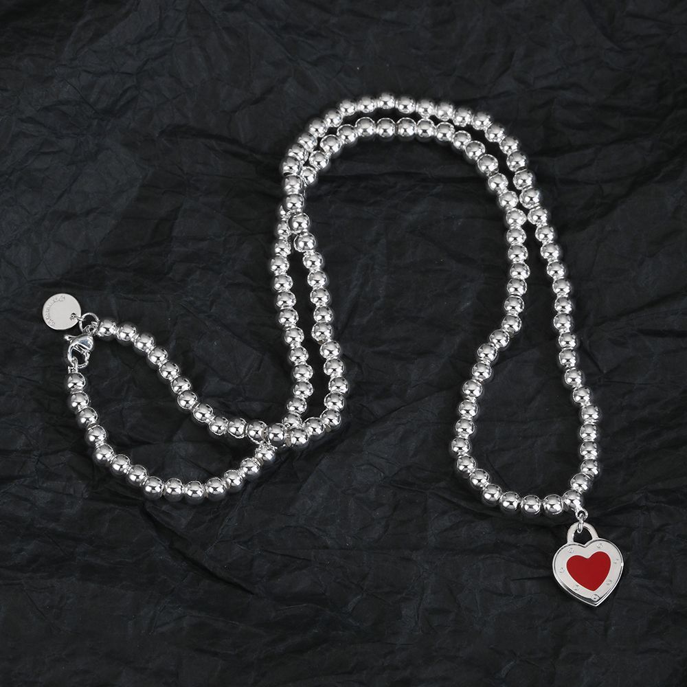 45cm Red Necklace