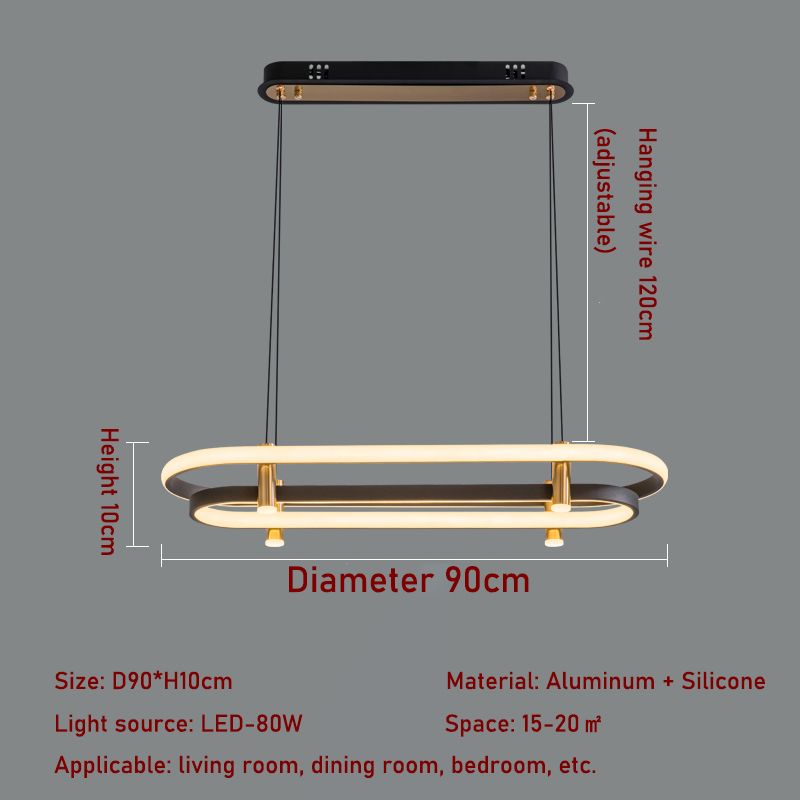 Diameter 90cm Warm light no remote