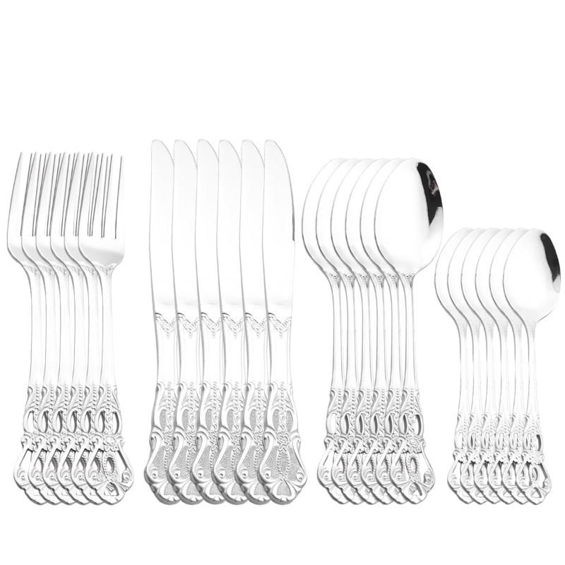 Silver 24Pcs-A