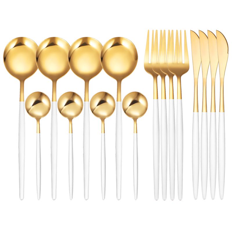 16 PCs Weißgold