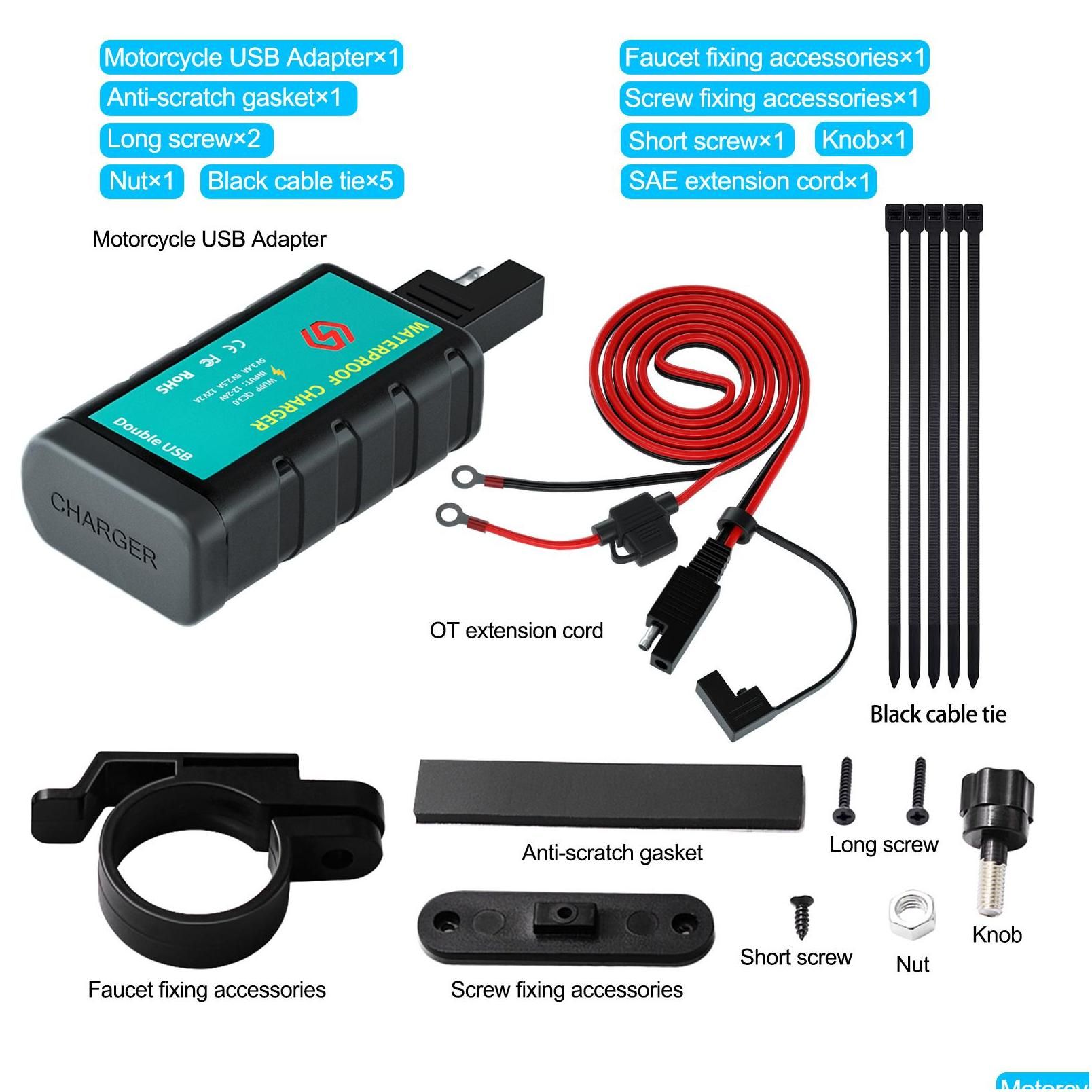 2 Usb+1.4M Ot Wire