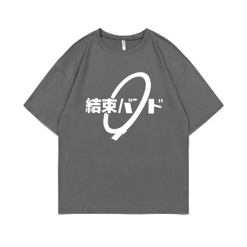 Anime BOCCHI THE ROCK! hitori bocchi T-shirt Summer women