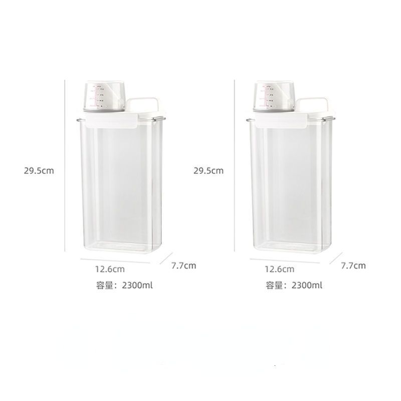 2pcs 2300ml