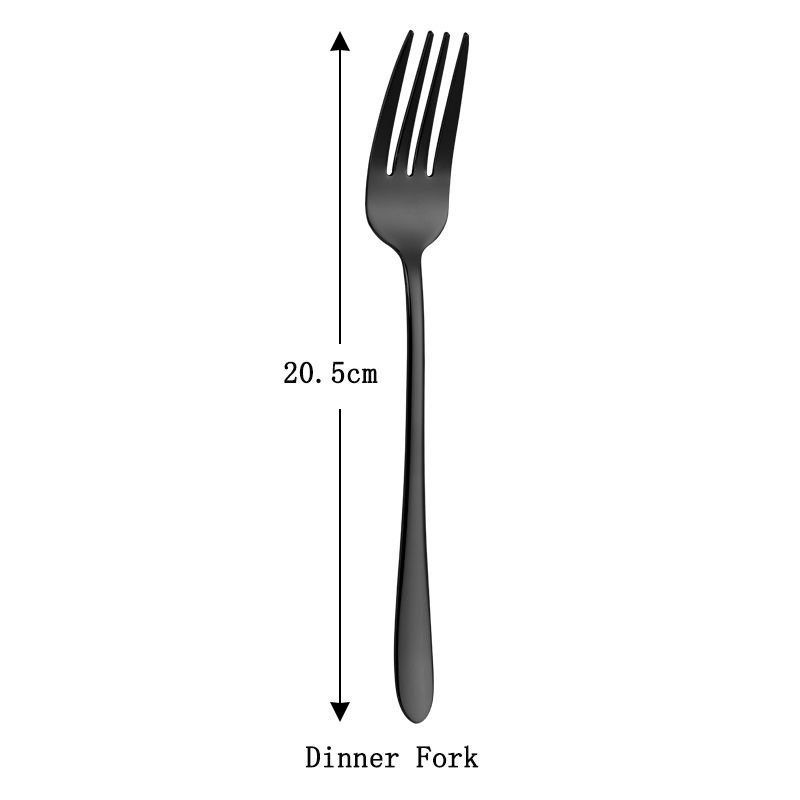 1PCS Black Fork