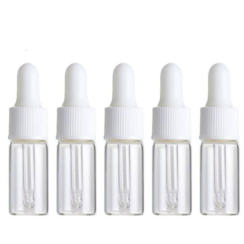 Blanc 100pcs-glass-5ml