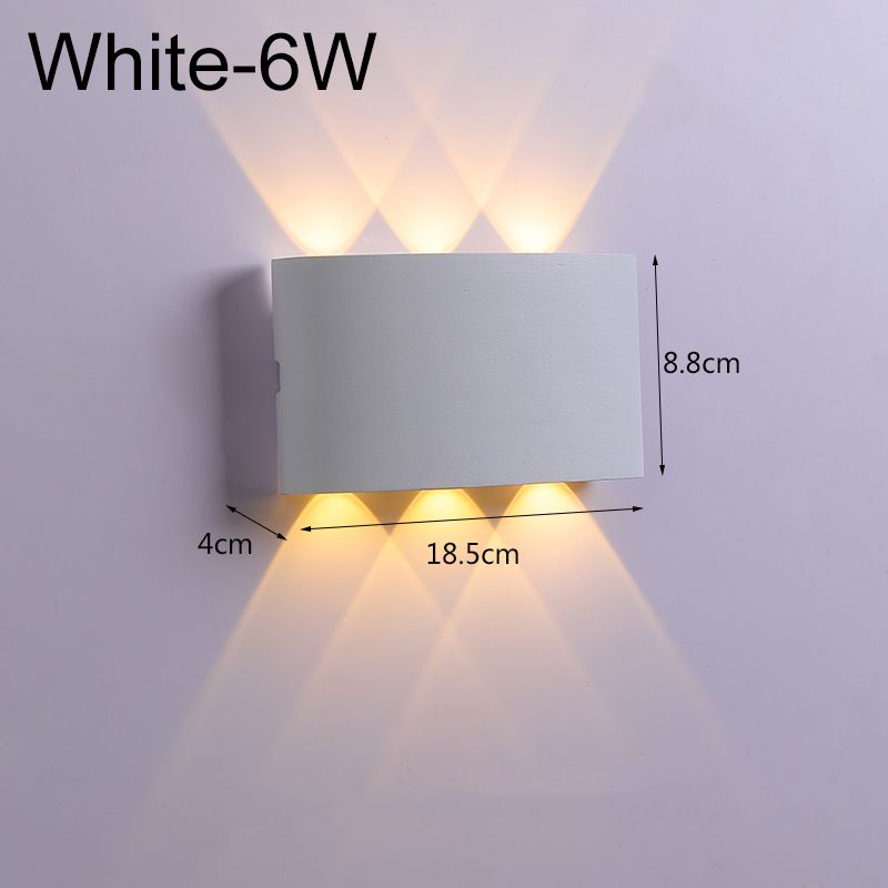 Blanc 6W 3lights White chaud