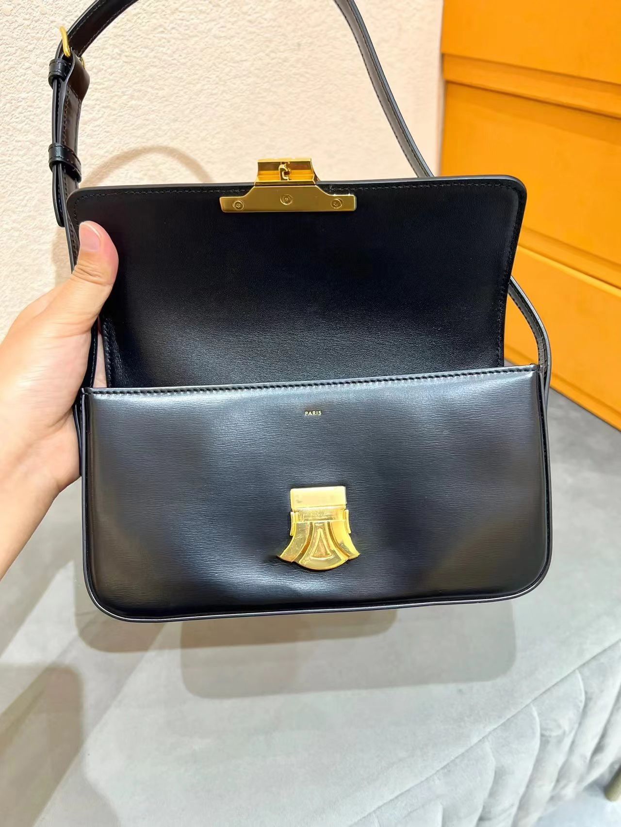 Celine Triomphe compact wallet + Burberry TB logo checkered bag Reviews! My  best deal of 2022! : r/DHgate