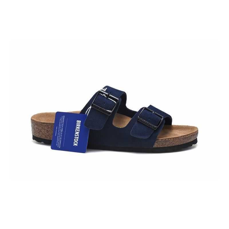 751 navy suede