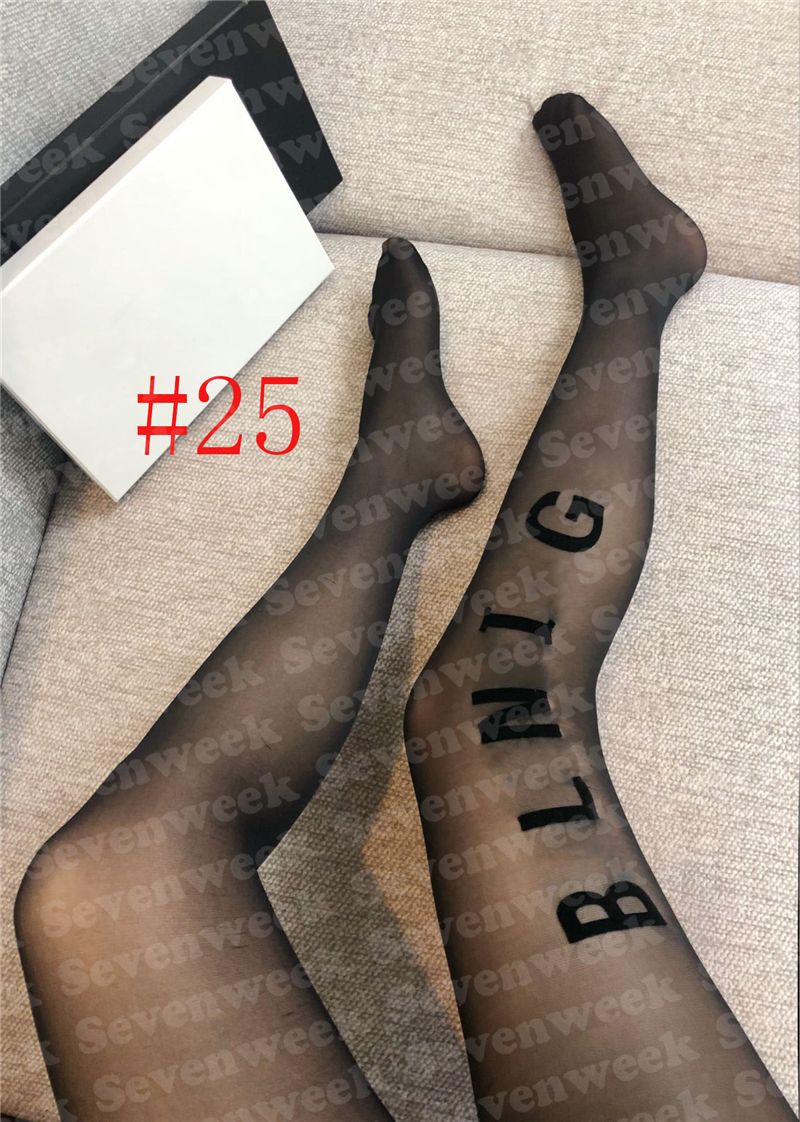 Designer Letters Long Stockings Patterned Tights Womens Socks For Women  Ladies Sexy Black Stocking High Quality Pantyhose Net Sock Party Nightclub  From Sevenweek, $20.82