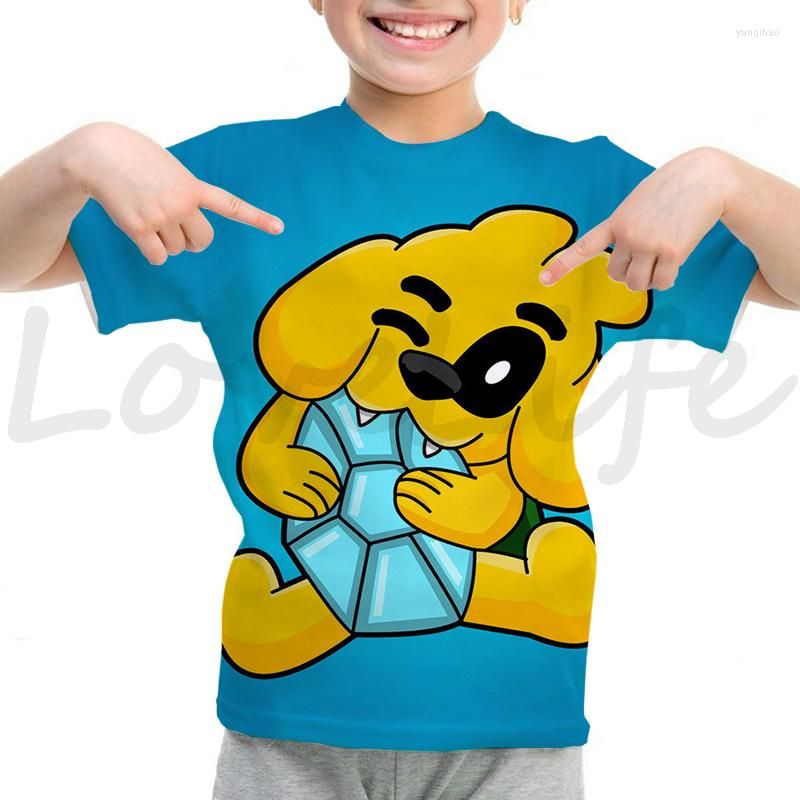 Camisetas masculinas para niños camiseta de verano 3d mikecrack camiseta  chicas chicas camiseta de juego de