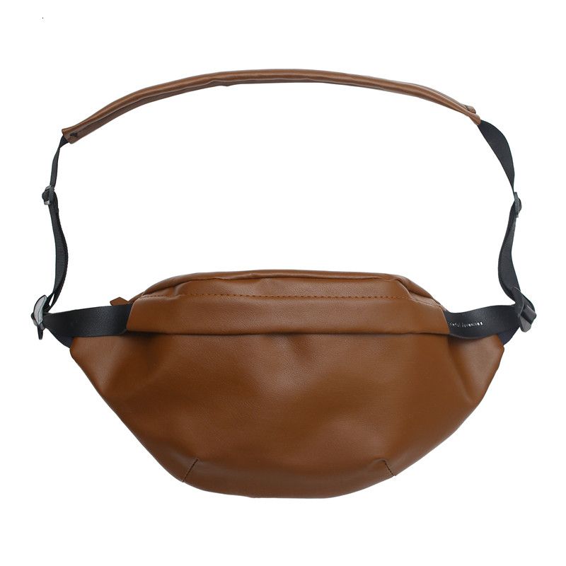 brown waist bag