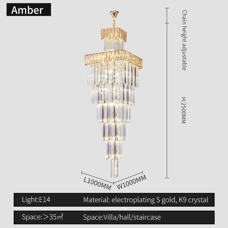 Amber D100XH250cm drie kleuren