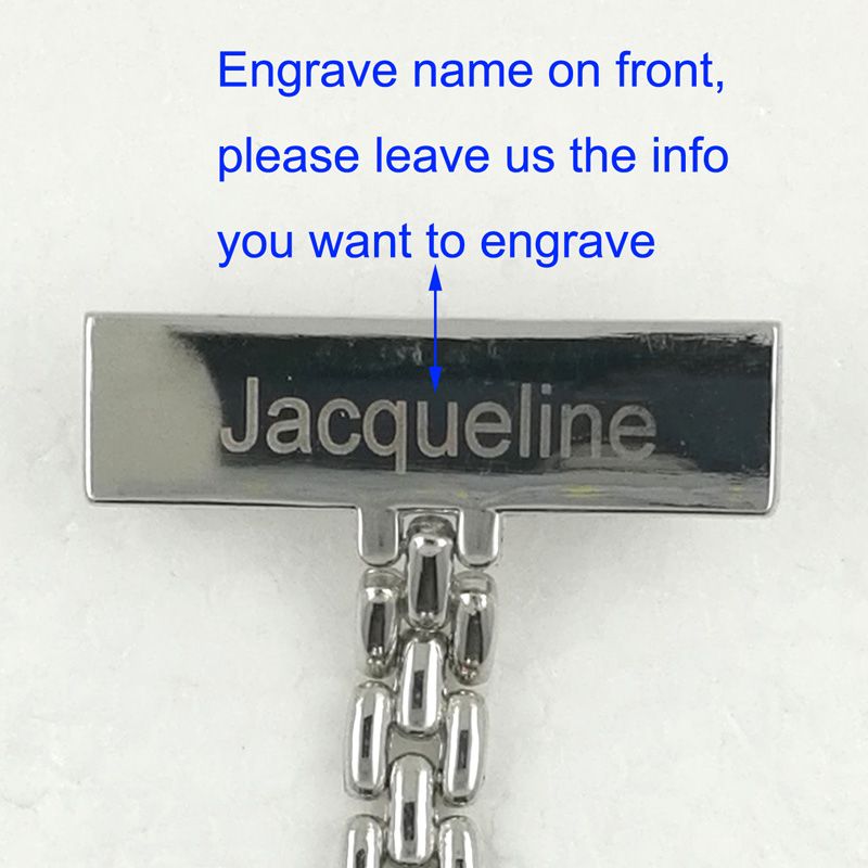 Engrave name infront