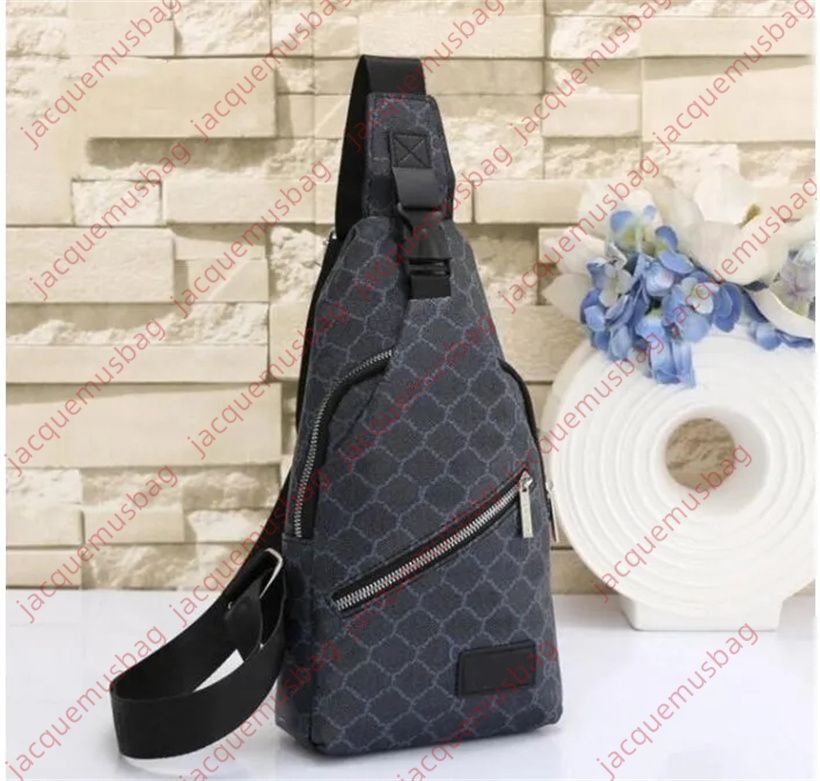 Geometric Print Sling Bag, Trendy Pu Leather Chest Purse, Women's