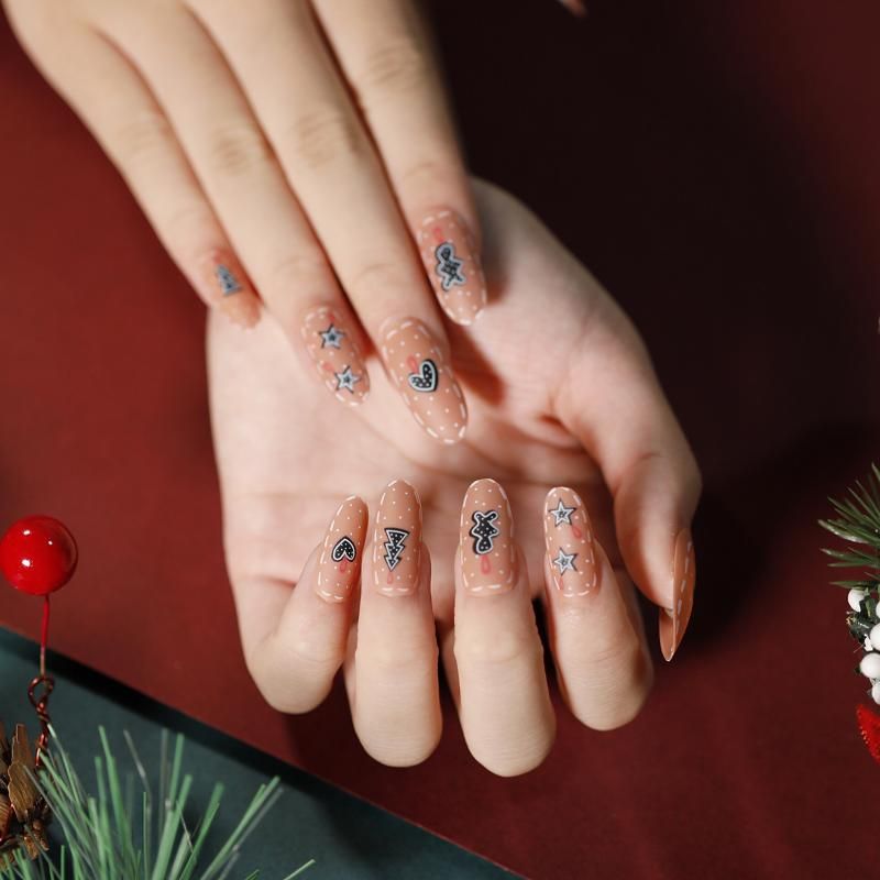 1271 Christmas nails