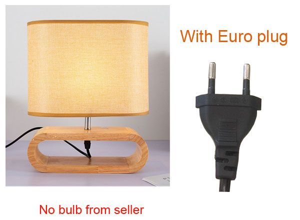 EU Plug no bulb No Bulb