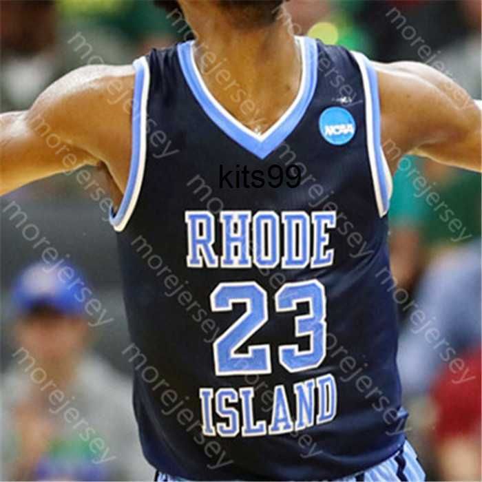 Custom Rhode Island Basketball Jersey NCAA College Fatts Russell Jeff  Dowtin Tyrese Martin Cyril Langevine Calverley Mobley Odom Terrell From  19,65 €