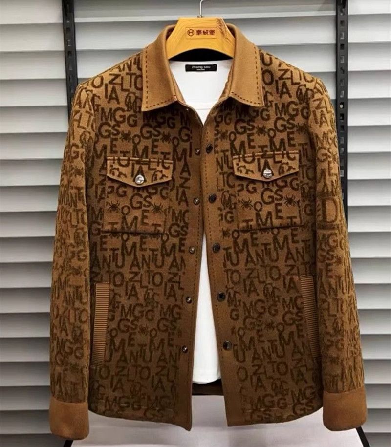 Spring Autumn New Mens Jacket Korean Slim Fit Lapel Print European Station  Youth Trendy Designer Coat From Lwq1998, $35.99