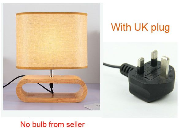 UK plug no bulb No Bulb