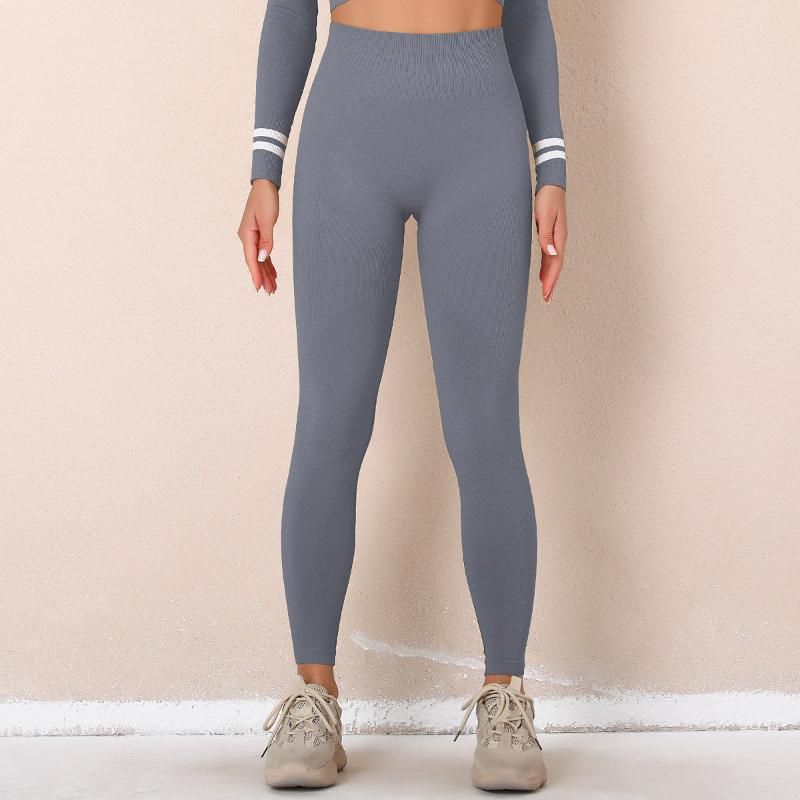 Blue Gray Leggings