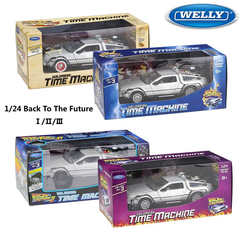 Delorean 1 24 diecast sale