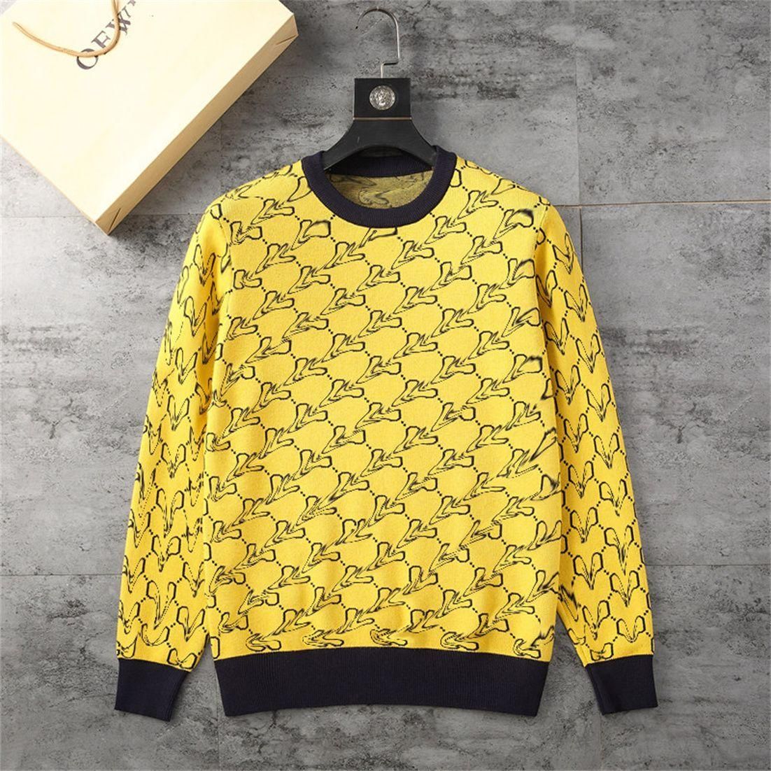 50 OFF Luxury Mens Sweater Knitting Sportswear Embroidery Hoodies