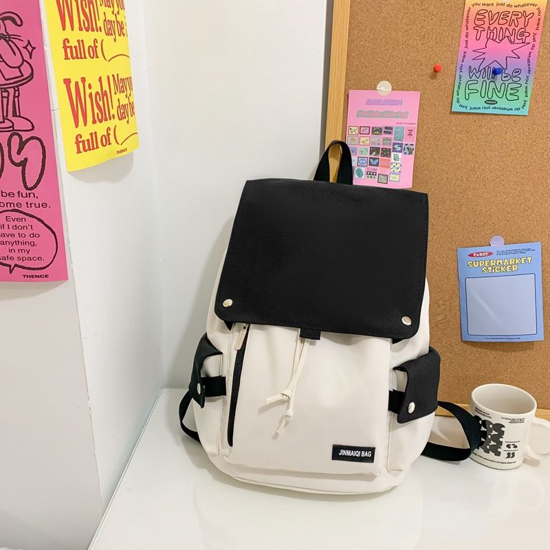 Black lady backpack