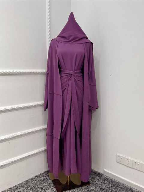 Purple with Hijab-S