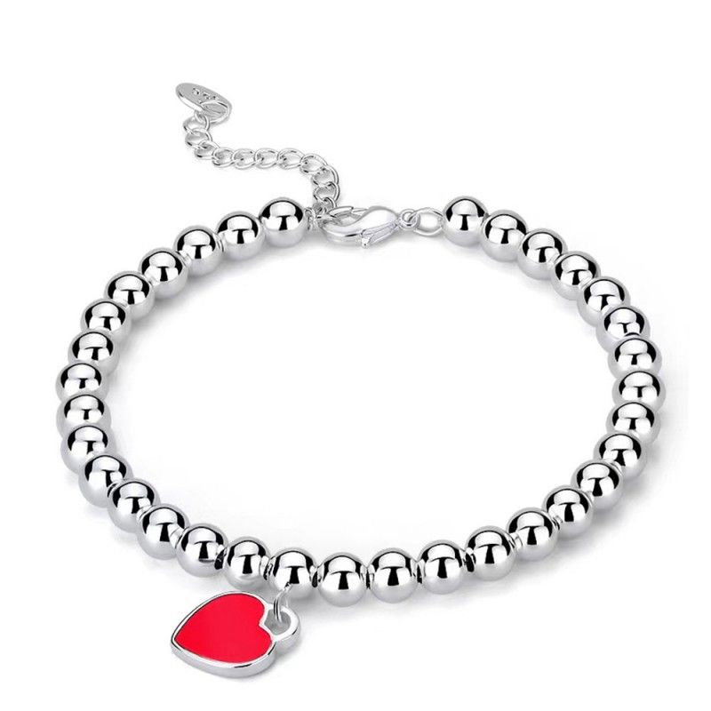 Permanent Tiff Bracelet Love Bangle For Womens Summer Heart Charm Bracelet  Designer Luxury Jewelry Unisex Charms Bangles Silver Plated Lobster Claw  Clasps Link Chain Wedding From Fashion5134, $9.64