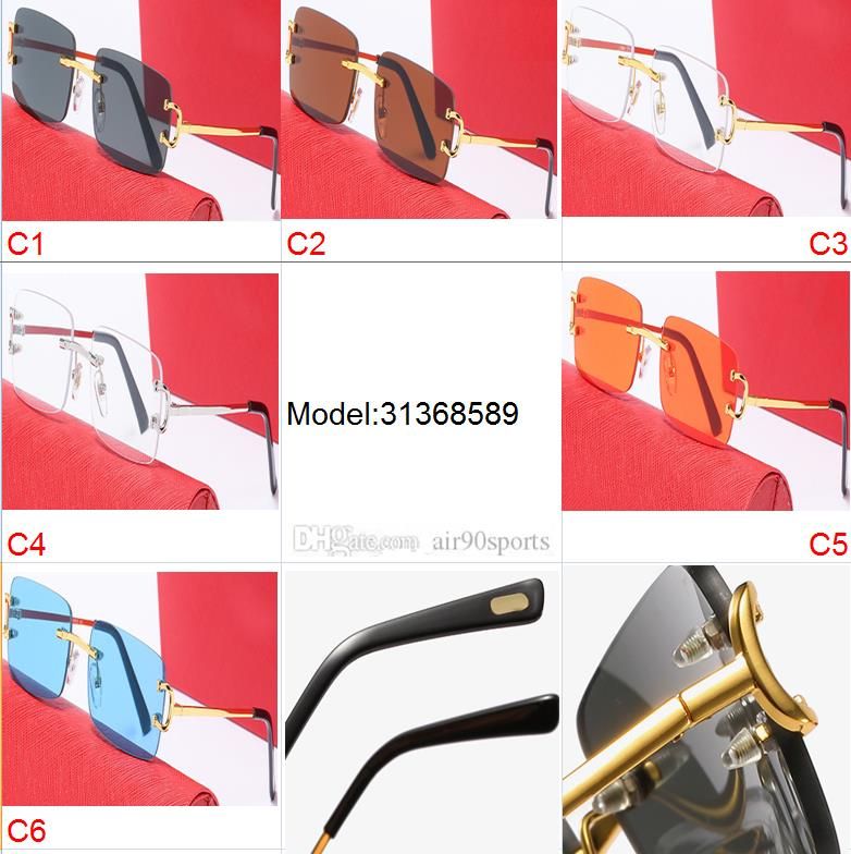Mode Stil Warenkorb Sonnenbrille Auto Fahren Outdoor Sonnenbrille Sport Männer Frauen UV400 Titan Legierung Super Licht Angeln_voghion.com