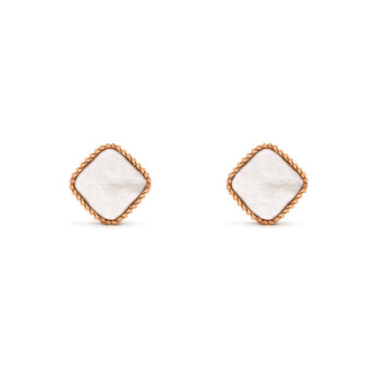 Clover Rose Gold Branco