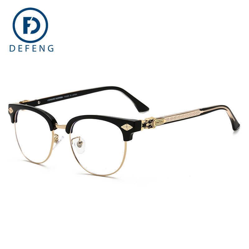 C1 Black Gold Frame Eingelegtes Goldbein