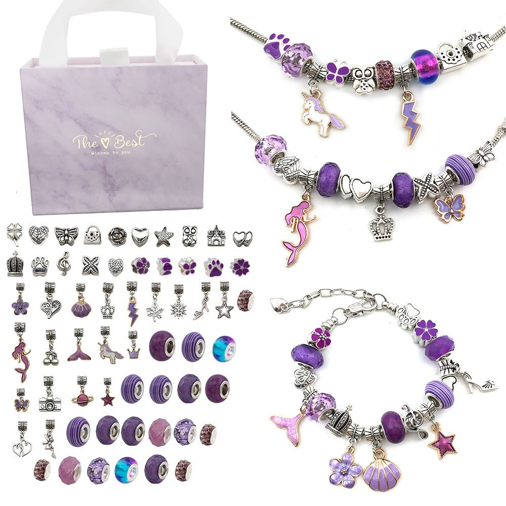 Purple Bracelet Set