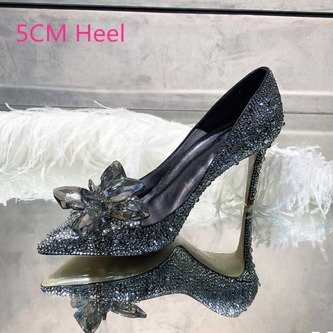 black -5cm heel