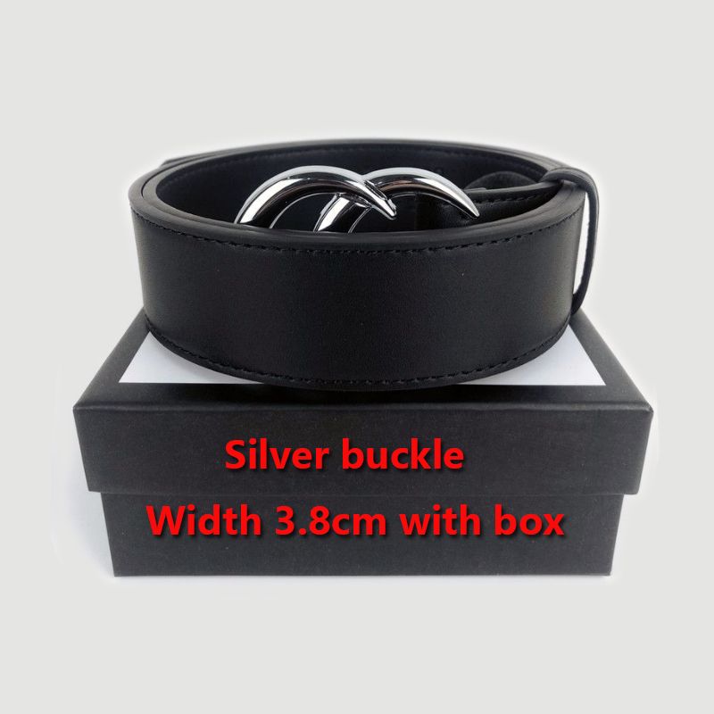 Silver buckle with box