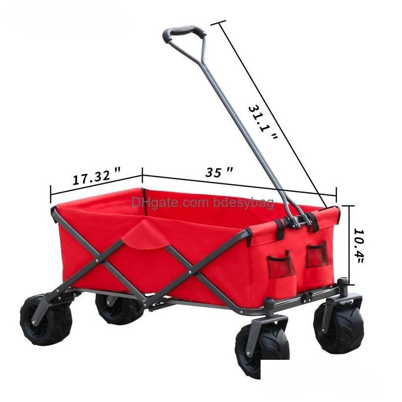 Red Long Cart