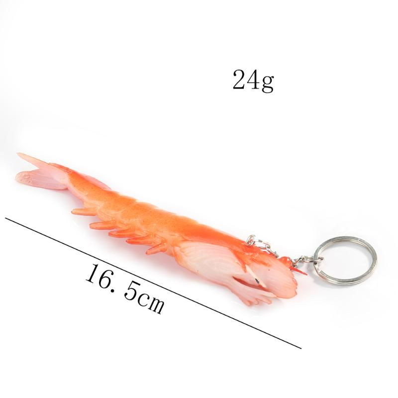 1PC shrimp key chain