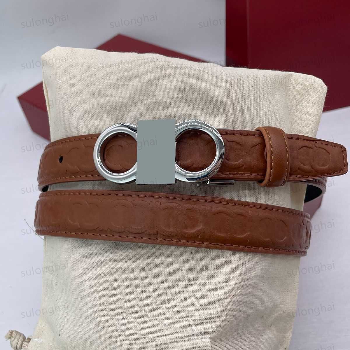 9 Brown+Silver buckle